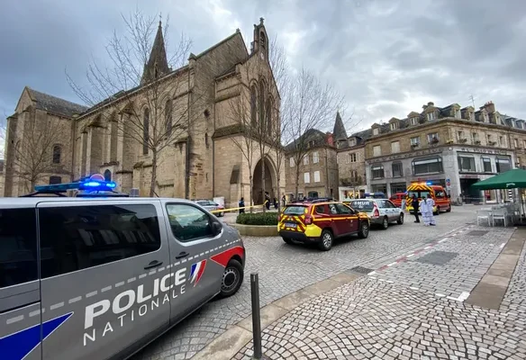 Un homme abattu par la police dans une église à Brive