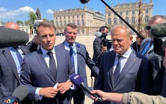 Emmanuel Macron souhaite un plan américano-européen pour un cessez-le-feu