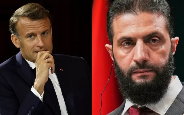 Macron se fait-il des illusions au sujet de Joulani ?