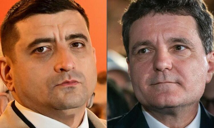 George Simion et Nicușor Dan sont au coude à coude