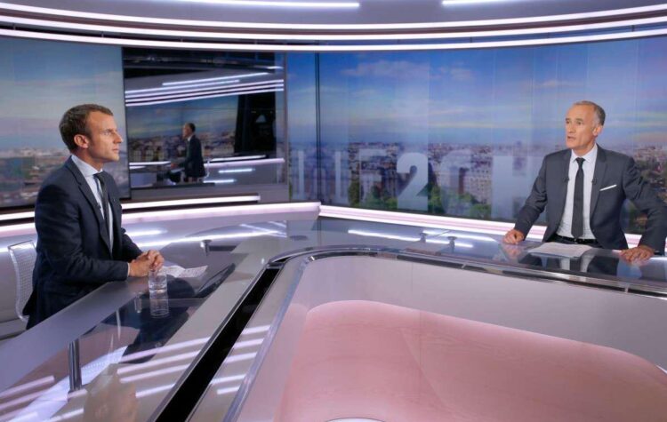 Soirée politique télévisée ce soir avec Emmanuel Macron