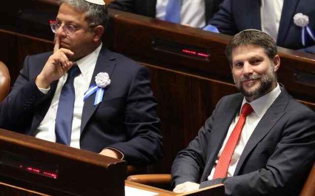 La Grande-Bretagne, le Canada, l&rsquo;Australie, la Nouvelle-Zélande et la Norvège sanctionnent deux ministres israéliens