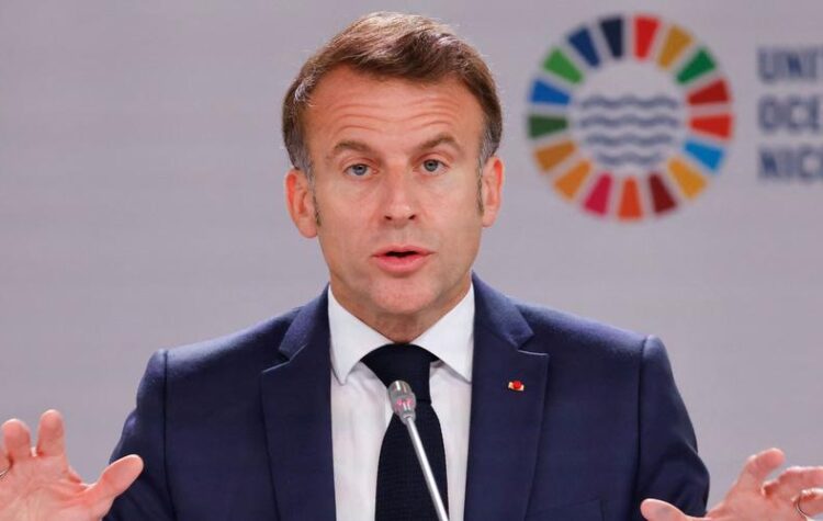Le président français annonce la prochaine entrée en vigueur d’un traité sur la haute mer