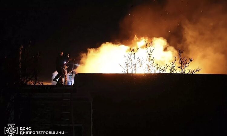 L’attaque la plus massive de drones russes sur l’Ukraine cette nuit depuis le début de la guerre