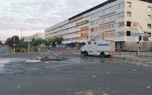 Une balle perdue dans la vitre d&rsquo;une chambre à coucher à Poitiers