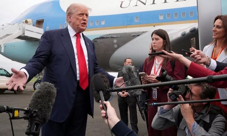 Donald Trump tance l’Europe sur l’immigration