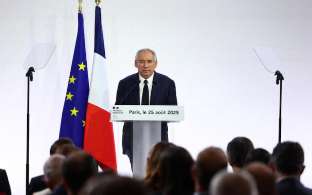 François Bayrou demande un vote de confiance au Parlement le 8 septembre