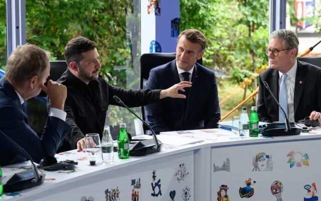 Réunion des leaders européens à la veille de la rencontre Trump – Zelensky