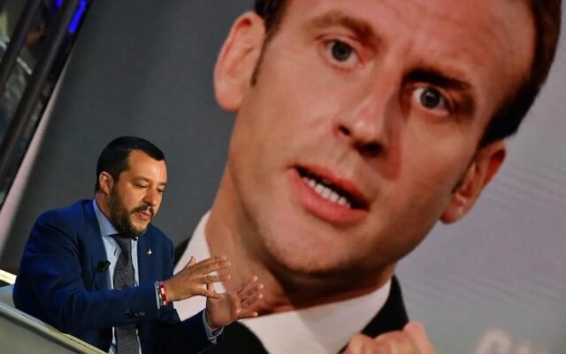 L&rsquo;ambassadrice d’Italie convoquée suite à des propos de Salvini sur Macron