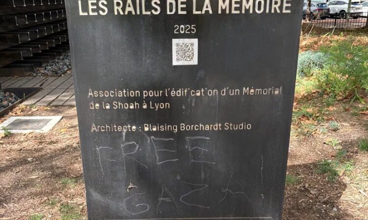 Un mémorial de la Shoah à Lyon vandalisé