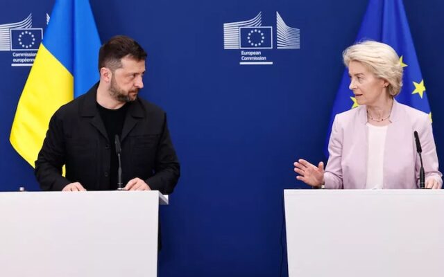 Pour Von der Leyen, « l’Ukraine doit conserver son intégrité territoriale »