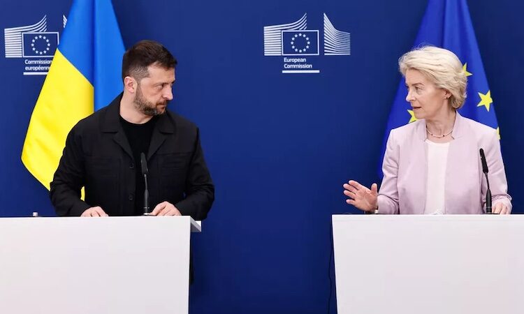 Pour Von der Leyen, « l’Ukraine doit conserver son intégrité territoriale »