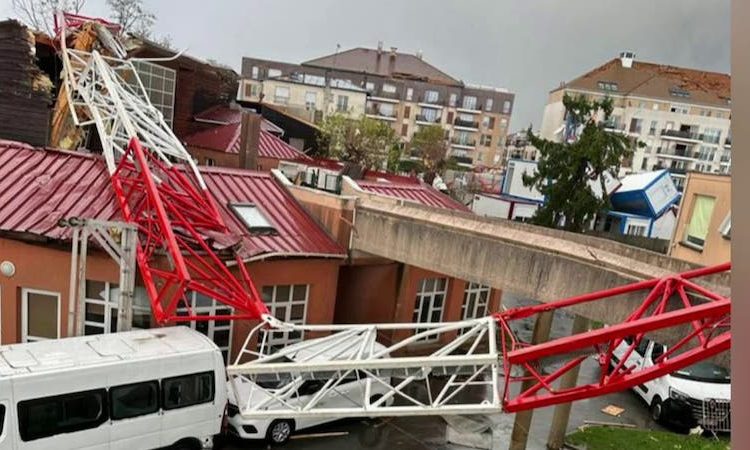 Une tornade fait un mort et quatre blessés… dans le Val-d’Oise !