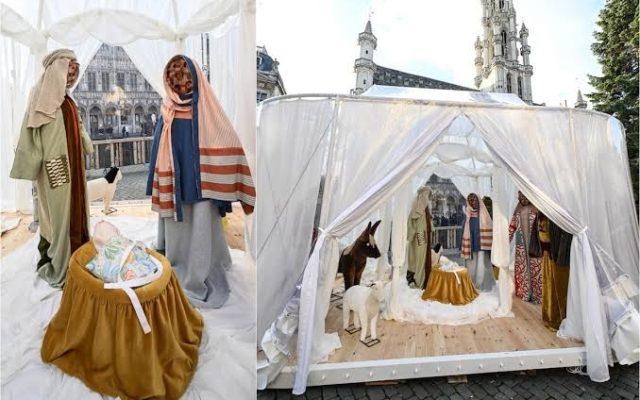 Noël sous tension : entre effacement symbolique à Bruxelles et saccage brutal à Amiens