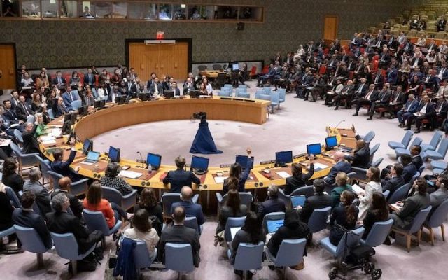 Le Conseil de sécurité de l’ONU vote pour une force internationale à Gaza