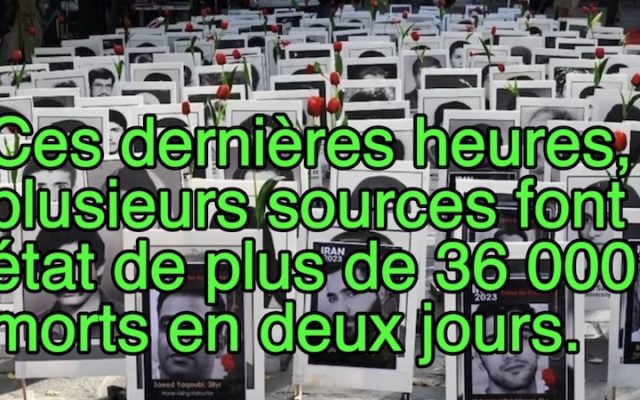 Rupture TV : les massacres continuent en Iran