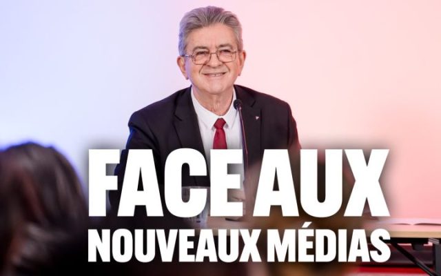 Jean-Luc Mélenchon invente la conférence de presse sans la presse