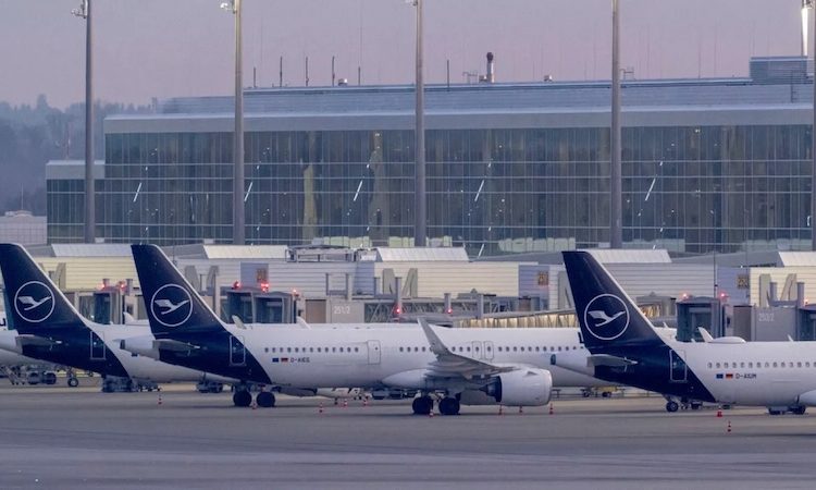 L&rsquo;aéroport de Munich est paralysé en raison d&rsquo;une alerte au drone