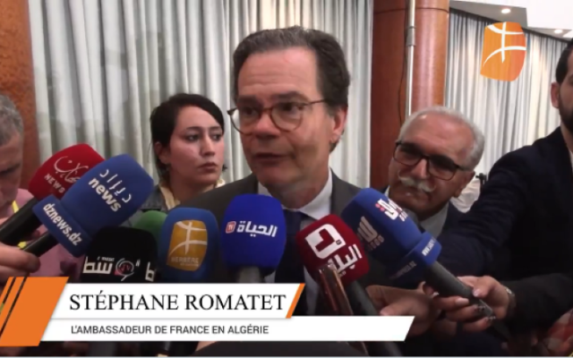 Mission de Stéphane Romatet : « rétablir tous les canaux » entre l’Algérie et la France