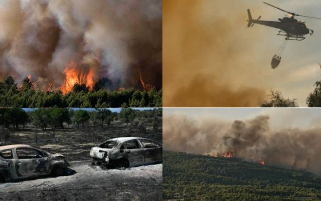 Incendies : 7 800 hectares déjà brûlés en huit jours, feux d’artifice du 14 Juillet annulés dans de nombreux départements