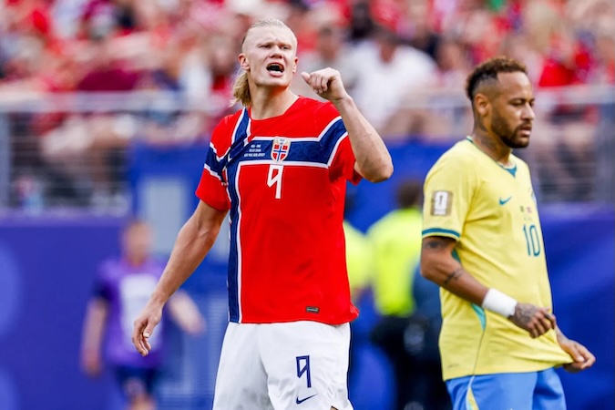 Brésil-Norvège : la Norvège élimine la Seleçao et se qualifie en quarts de finale pour la première fois de son histoire