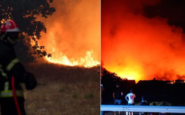 Incendies : 220 000 personnes évacuées en Gironde et dans les Landes