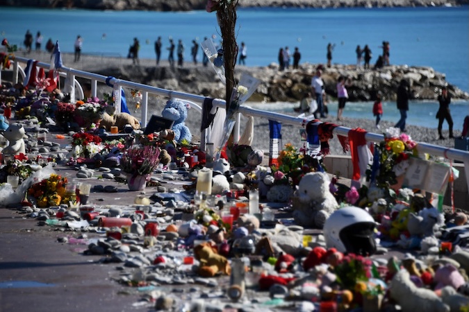 Emmanuel Macron à Nice pour l&rsquo;hommage aux victimes de l&rsquo;attentat islamiste du 14 juillet 