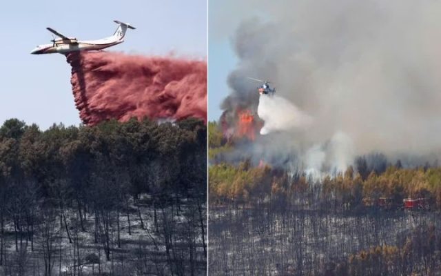 Incendie dans le Var : reprise de flammes à Taradeau, trois Canadair appelés à la rescousse ; le gouvernement dépassé