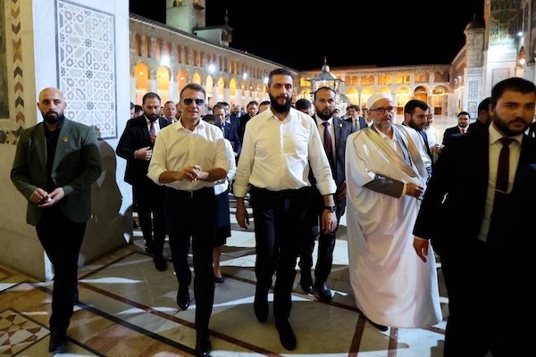 Des explosions entendues à Damas près de l’hôtel où loge Emmanuel Macron pendant sa visite en Syrie