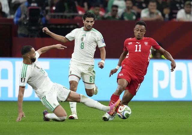 Coupe du Monde: la Suisse surclasse l’Algérie et valide son ticket pour les huitièmes de finale