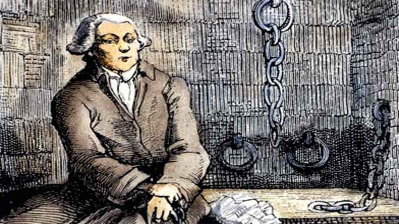 Le marquis de Sade à la Bastille
