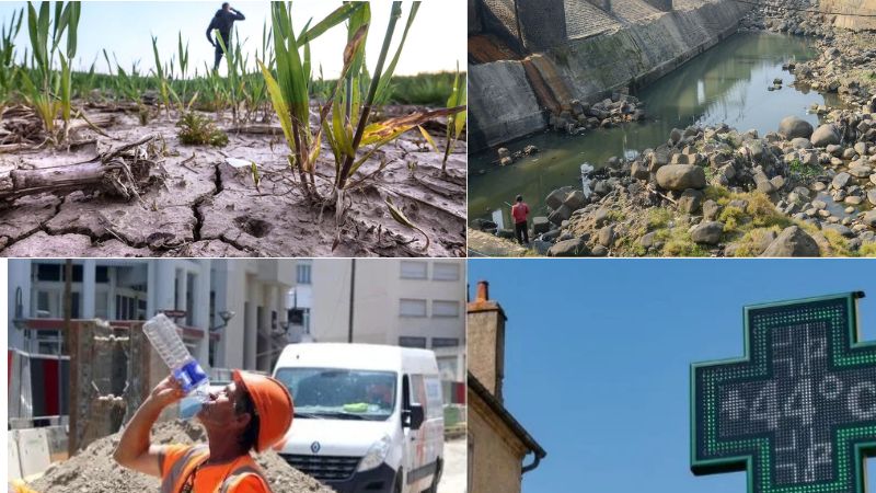 Sécheresse, incendies, canicules : le pire est plus que probable et il faut donc tout faire pour l’éviter ou pour y parer
