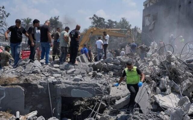 Liban : une nouvelle attaque israélienne a fait au moins onze morts