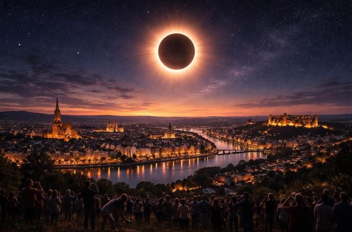 L’éclipse vue du territoire français
