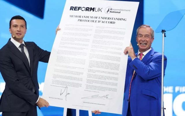 Bardella critiqué par Mélenchon, Attal, Philippe et Bertrand pour avoir promis à Nigel Farage que la France récupérera les migrants interceptés dans la Manche