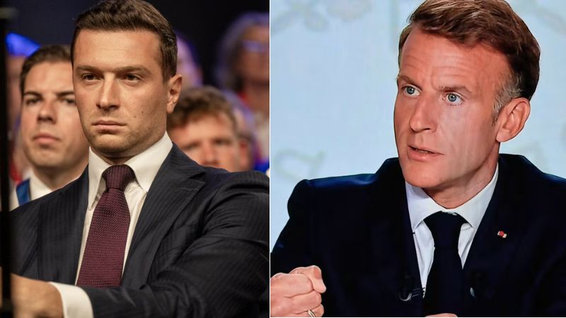 Propos antisémites attribués à Jordan Bardella par Mediapart : Emmanuel Macron les juge « gravissimes et inacceptables » ; le président du RN lui répond