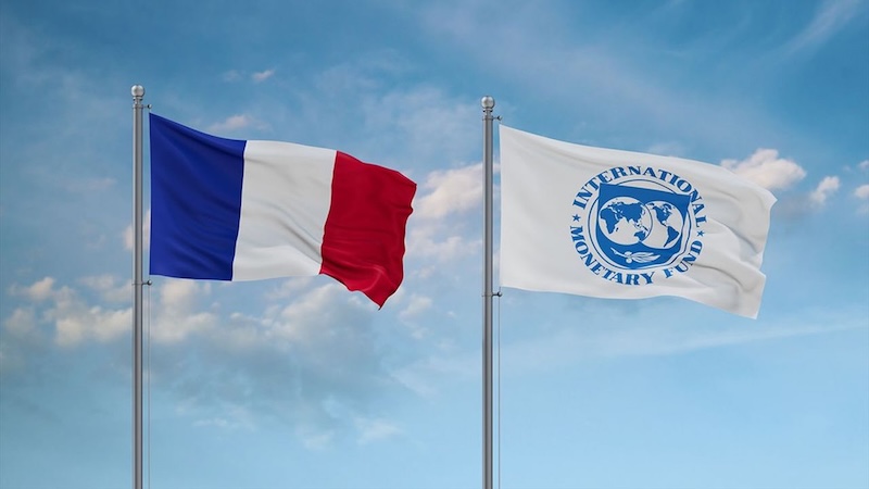 Le FMI plus optimiste pour la croissance pour la zone euro, mais prévoit un décrochage pour la France