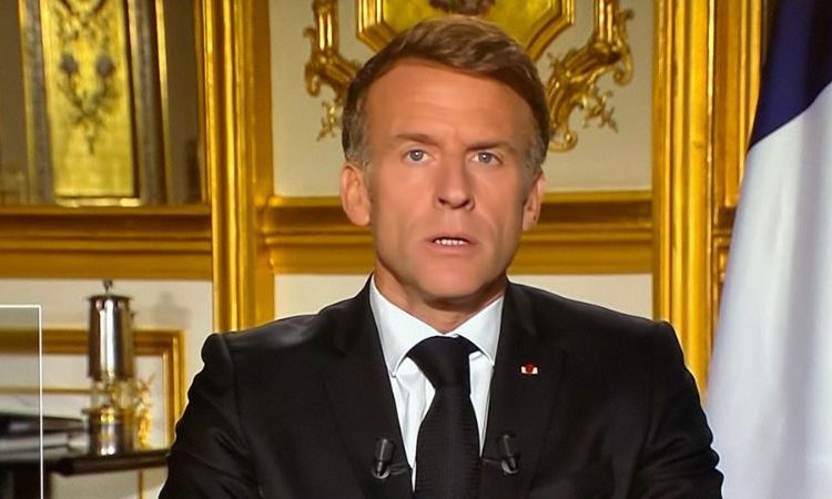 Allocution du président Macron après les graves événements qu&rsquo;a connus la France : pas de décisions à la mesure de la gravité de la situation
