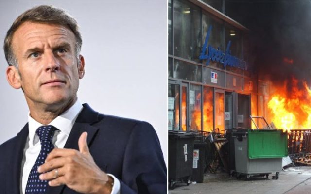 Macron déplore que les « angoisses légitimes » des jeunesse soient « exploitées politiquement », mais sans dénoncer les pompiers pyromanes de LFI 