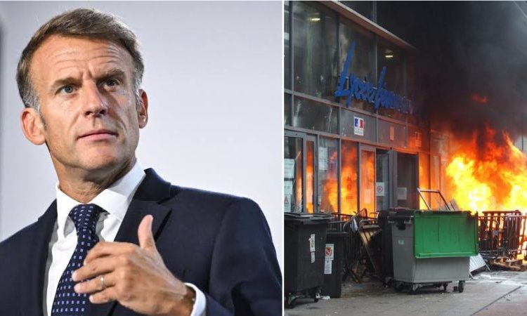 Macron déplore que les « angoisses légitimes » des jeunesse soient « exploitées politiquement », mais sans dénoncer les pompiers pyromanes de LFI