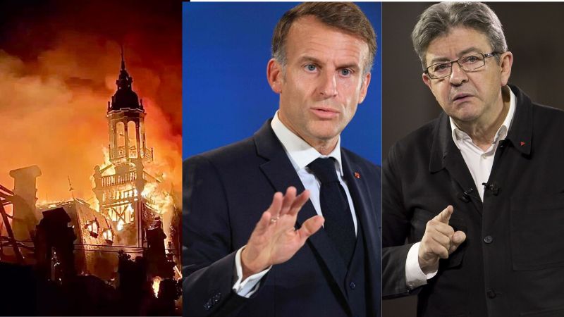 Macron et Mélenchon, les deux visages d’une République qui s’effondre
