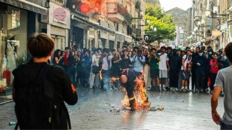 Émeutes lycée-haines : le temps du feu