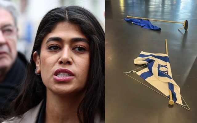 Parlement européen : François-Xavier Bellamy accuse Rima Hassan d’avoir «renversé» les drapeaux de l’UE et d’Israël, exposés en hommage aux victimes du 7-Octobre