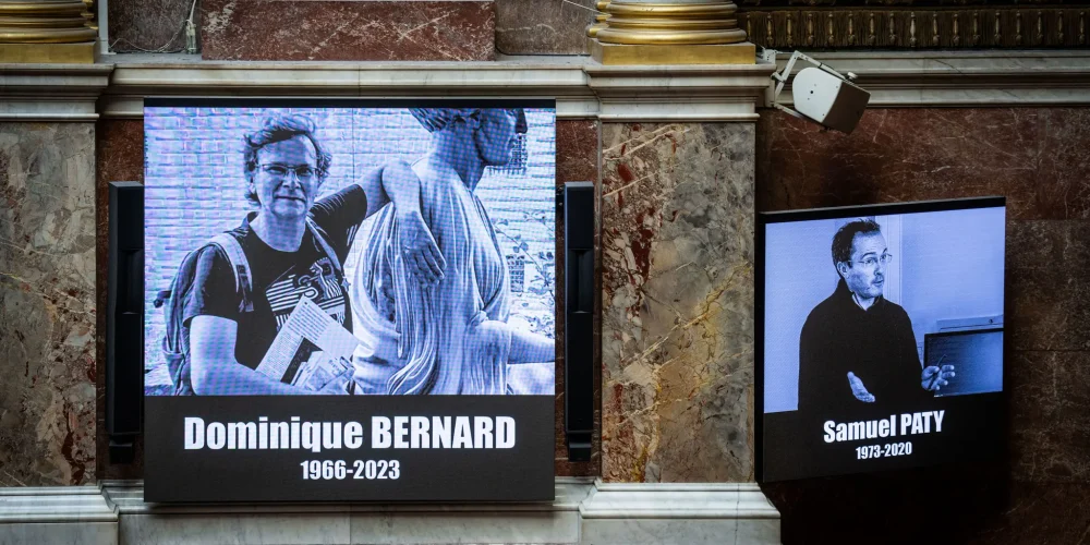 Samuel Paty, Dominique Bernard : le crime de transmettre